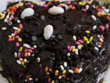 Homemade Eggless Chocolate Cake Without Condensed milk