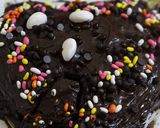 A picture of step 8 of Homemade Eggless Chocolate Cake Without Condensed milk.