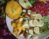 A picture of step 1 of Fruit Salad.