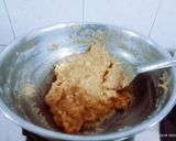 A picture of step 3 of Tasty healthy dry fruit sweet potato roll.