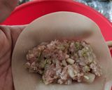 A picture of step 7 of Yaki Gyoza (Fried Dumpling) #newcookschallenge.