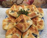 Aszalt szilvás túrós batyu mazsolával recept fázis 10 fotója