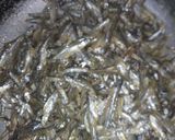 A picture of step 2 of Omena in coconut milk.
