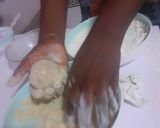 A picture of step 2 of Scotch eggs.