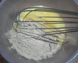 A picture of step 3 of Anti-Gravity Cake (cotton sponge cake).