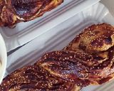 صورة لخطوة 7 من وصفة عجوت بالنوتيلا🌰 والتمر بالقرفه 🥐 (كرواسون)
