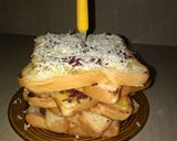 Foto langkah ke 8 dari resep Roti Bakar Susun.
