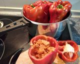 Foto del paso 3 de la receta Pimientos rellenos de atún