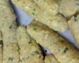 A picture of step 9 of Besan Ke Gatte.