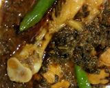 A picture of step 8 of Palak Chicken.
