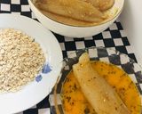 Foto del paso 1 de la receta: Tilapia Rostizada con Avena al Horno y Arroz Frijol Ensalada!