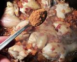 Foto del paso 21 de la receta Pollo en salsa confitada de cebolla roja y pimiento asado