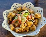 A picture of step 6 of Japanese Frozen Tofu Karaage.