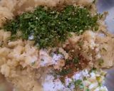 A picture of step 2 of Aloo bhary parathy.