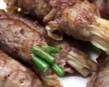 Foto langkah ke 3 dari resep Beef Vegetables Roll ❤️✨.