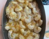 A picture of step 2 of Grilled Mango Sweet Pepper Shrimp.