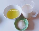 Hình bước làm 1 của món Lòng trắng TRỨNG hấp sữa tươi
