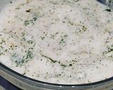A picture of step 3 of Healthy Mint Raita.
