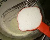 A picture of step 4 of Sinasir(Rice pancake)waffles.