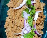 A picture of step 8 of Kachri kabab.