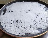 A picture of step 5 of Neer dosa.