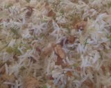 A picture of step 2 of Czenpotrice with grained chicken and dill.