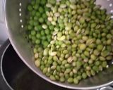 A picture of step 3 of Broad bean with muthiya vegetable.