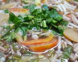 Hình bước làm 7 của món Lẩu chua giải ngán cho cuối tuần sum họp