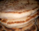 A picture of step 9 of Turkish flat bread.