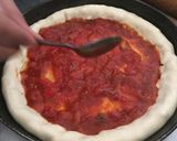 صورة لخطوة 11 من وصفة بيتزا مرجريتا مع خضار ❤🍕