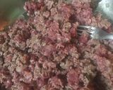 Foto del paso 2 de la receta: Pastel de polenta relleno de carne y espinacas