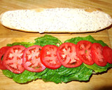 Foto del paso 4 de la receta: SANDWICH DE MUSLO DE POLLO A LA PLANCHA, CON TOCINO AHUMADO, EN PAN ITALIANO