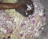 A picture of step 3 of قیمہ چنے کی دال.