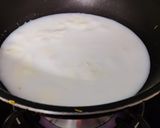 A picture of step 2 of Sago semiya kheer.