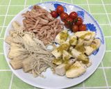 รูปขั้นตอนการทำที่ 6 ของ อกไก่นุ่มซอสซีฟู้ด