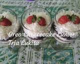 Oreo Cheesecake Lumer (Dessert A Glass Kekinian) langkah memasak 4 foto