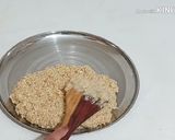A picture of step 14 of Sankranti Special Kesar Til Mava Barfi Recipe.