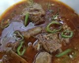 A picture of step 4 of Mutton qurma.