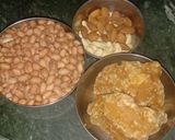 मूंगफली गुड़ के लडू रेसिपी चरण 1 फोटो