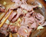 Hình bước làm 3 của món Salad bò dưa kiệu