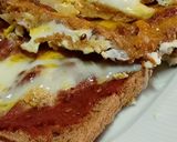 Foto del paso 5 de la receta: Rebanadas de pan con tomate y huevo 🍞🍅🥚