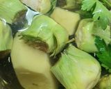 Foto del paso 2 de la receta: Crema de alcachofas