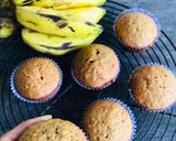 A picture of step 6 of Banana muffins.