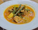 Foto langkah ke 6 dari resep Gulai Ayam kentang kacang panjang.