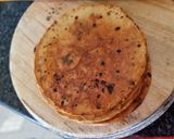 A picture of step 4 of Khakhra.