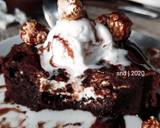 Dark Chocolate Cream Cheese Fudgy Brownie ala SND 🇺🇲 langkah memasak 11 foto
