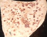 A picture of step 5 of Triangle chilli flakes parantha.