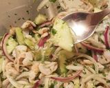 A picture of step 9 of Aguachiles seafood.