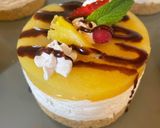 Pas rețetă Mini Cheesecake cu inserție jeleu fructe de pădure și jeleu ananas😋 1 fotografie