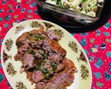 Foto del paso 3 de la receta: Lomo de Cerdo en olla a presión (express) con ensalada de papas cocktail!!
